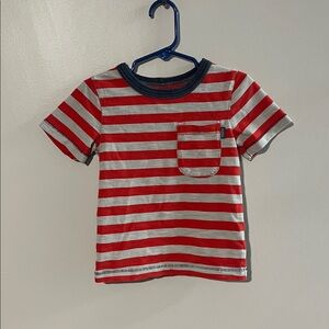 Like New Red And Gray 2T Boys Toddler Shirt.